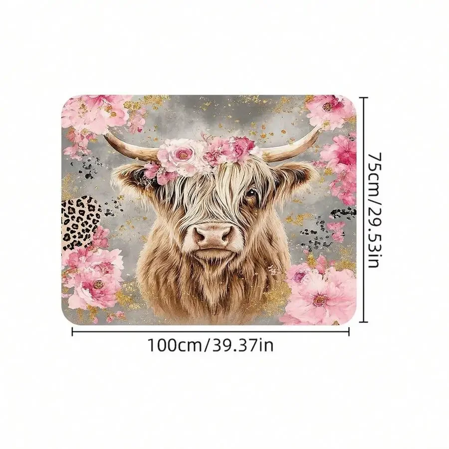Cow Mat Rubber - 1 pieza, alfombrilla para maletero de