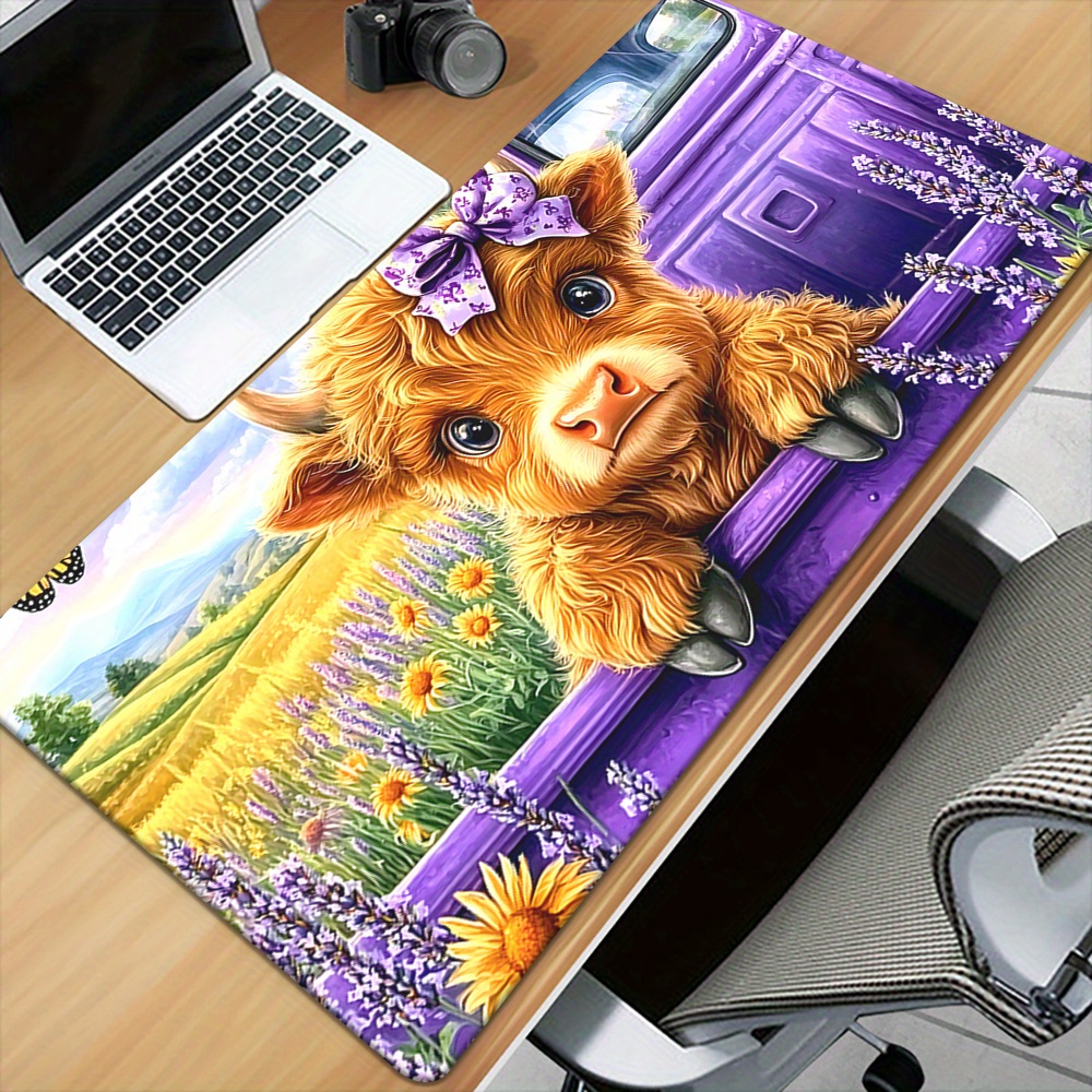 Alfombrilla de escritorio con  - Cow Mat Rubber reseña y precio