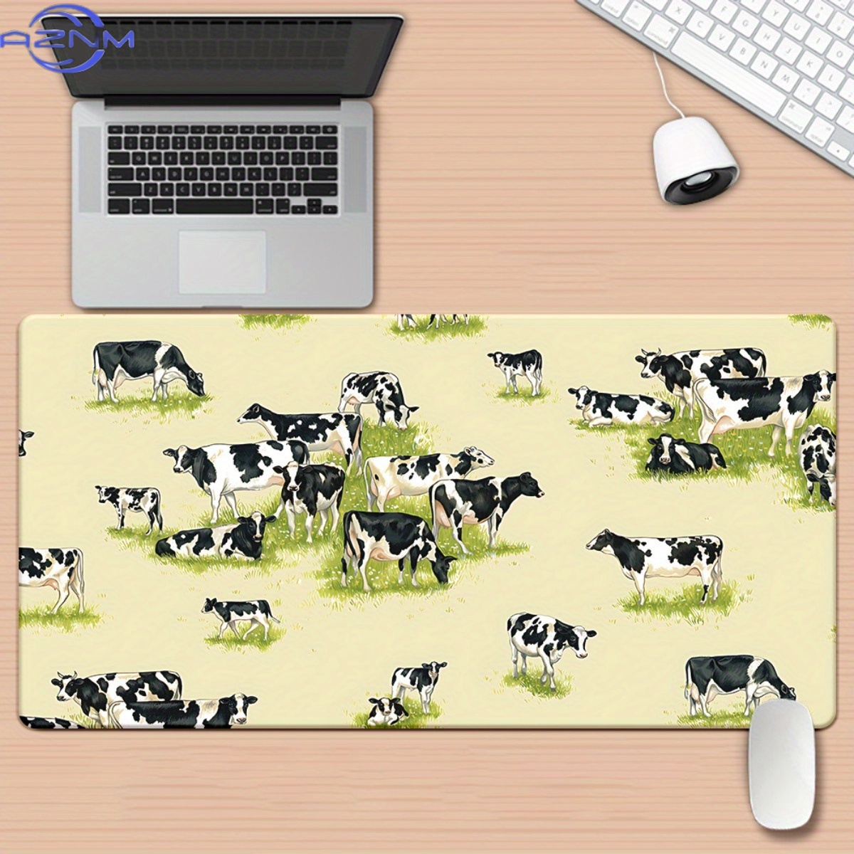 Una alfombrilla de escritorio  - Cow Mat Rubber reseña y precio