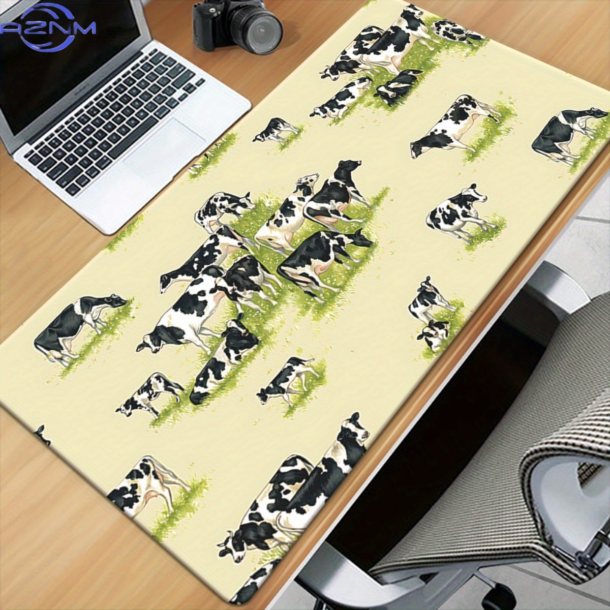 Una alfombrilla de escritorio  - Cow Mat Rubber reseña y precio