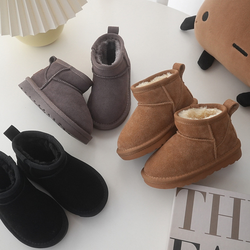 Botas de nieve de invierno par - Cow Mat Rubber reseña y precio