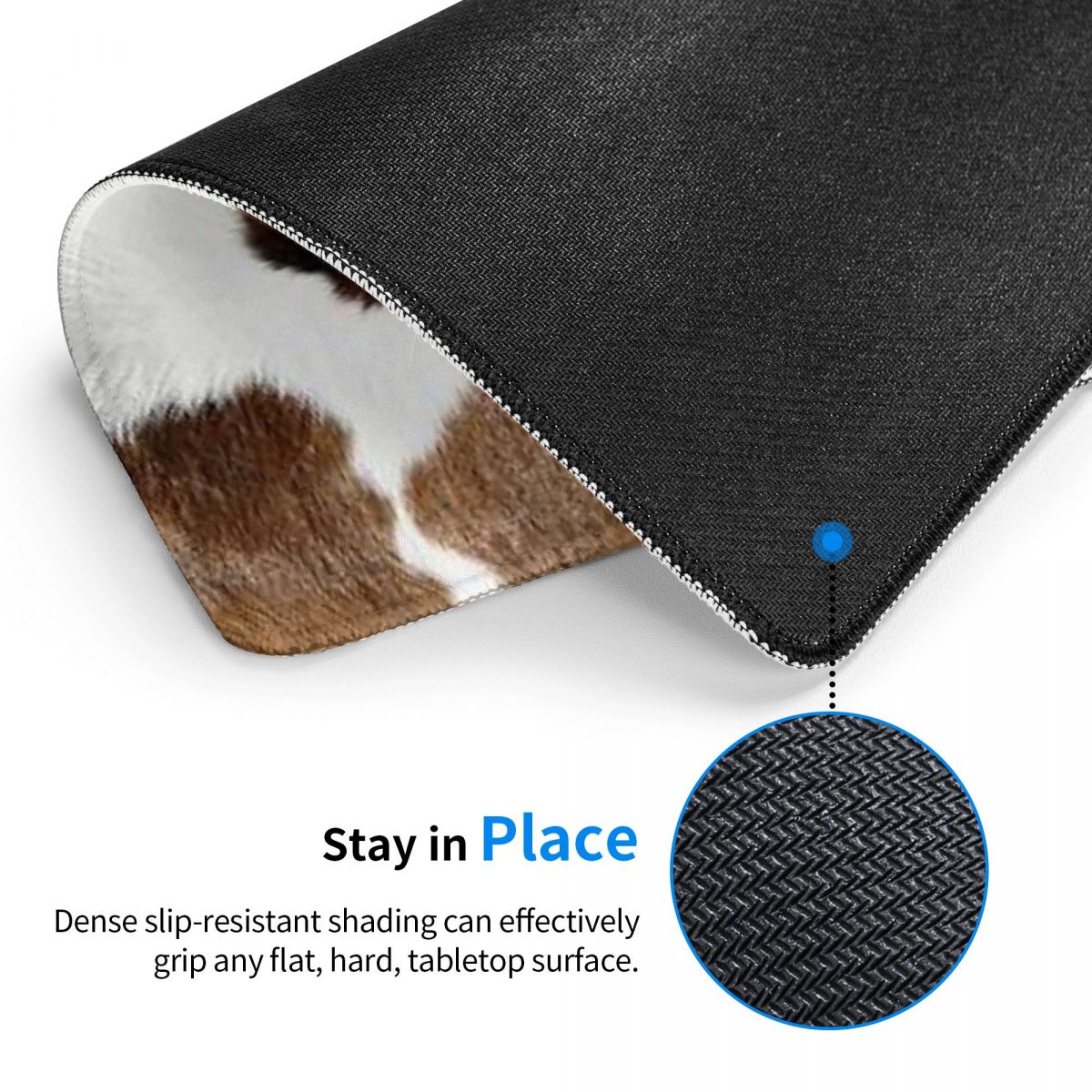 Alfombrilla de ratón con estam - Cow Mat Rubber reseña y precio