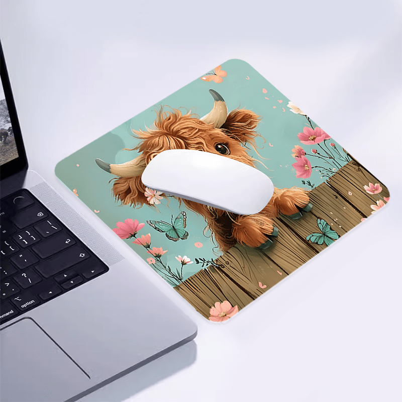 Alfombrilla de ratón con diseñ - Cow Mat Rubber reseña y precio