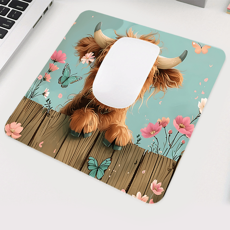 Alfombrilla de ratón con diseñ - Cow Mat Rubber reseña y precio