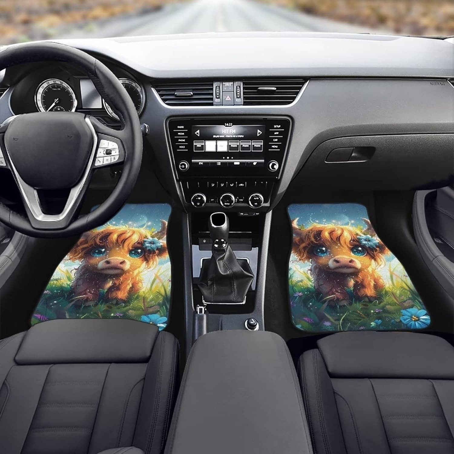 Alfombrillas para coche con di - Cow Mat Rubber reseña y precio