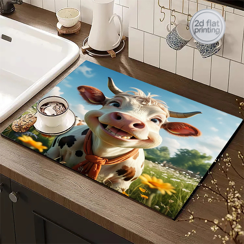 Tapete de Secado Absorbente co - Cow Mat Rubber reseña y precio