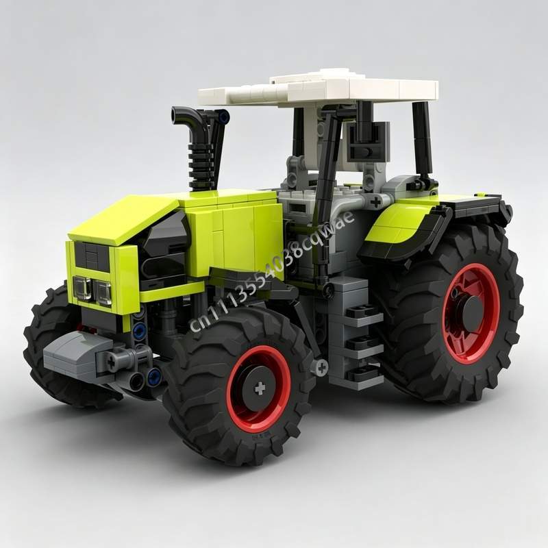 658 Piezas, Modelo de Tractor  - Agriculture Farming Education reseña y precio